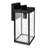 6''x 6'' 1 Light Black Outdoor Wall Light – Weather-Resistant Exterior Lantern with E26 Bulb Base-2028240833