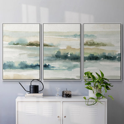 " Pastel Panorama " 3 - Pieces