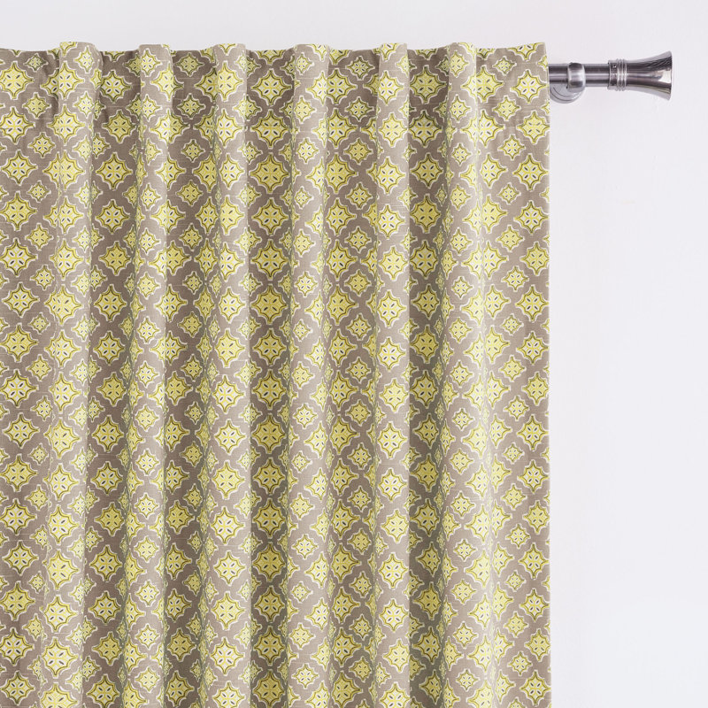 Kemal Room Darkening Curtain, 48" W x 108" L