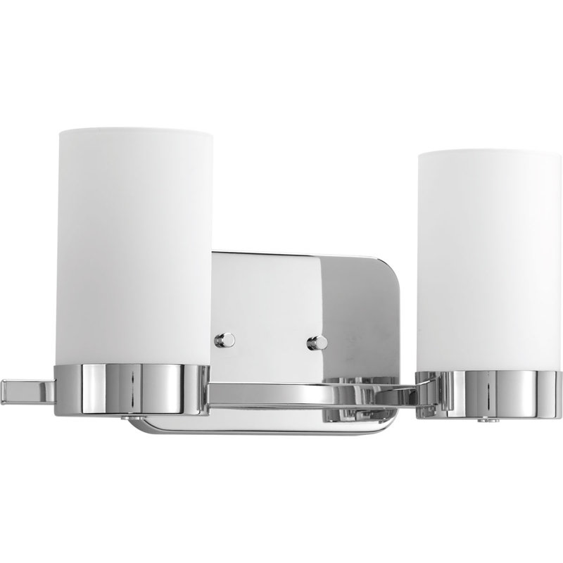 Luminaire de salle de bain, Chrome poli