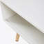 Rattan Coffee Table, Sliding Door For Storage, Solid Wood Legs-595209410
