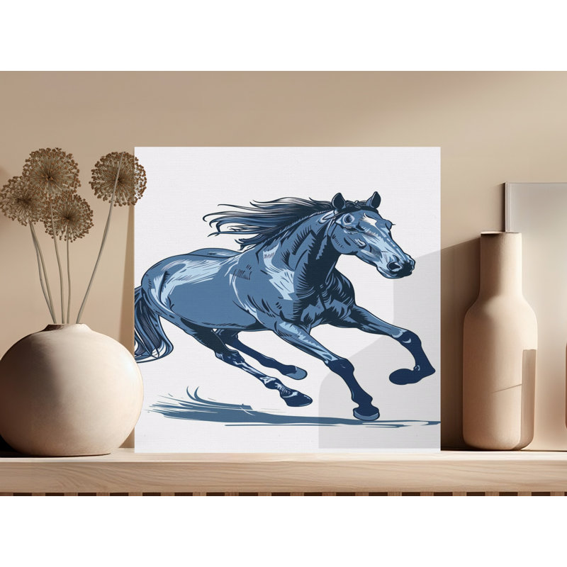 Rinehart 1 Piece Wrapped Canvas Wall Art Set, 12x12