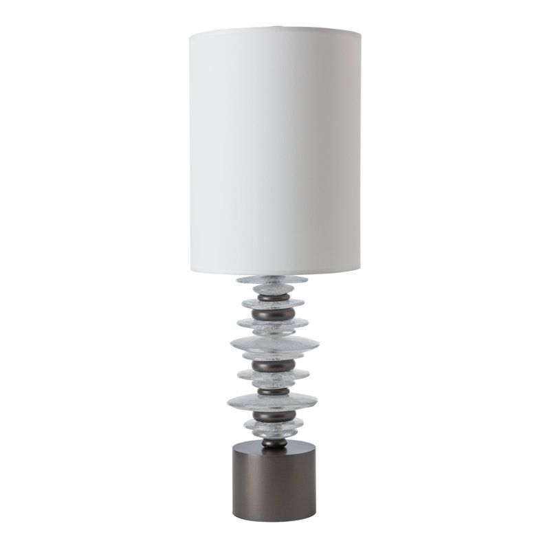 Cairn Table Lamp, Dark Smoke