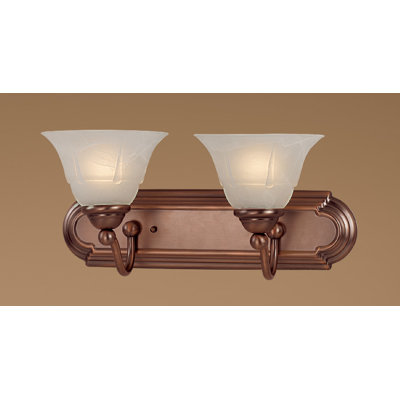 Éclairage pour meuble-lavabo 2 lumières Comstock