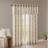 Fretwork Print Grommet Top Window Valance-320553136