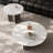 Simple round stone slab coffee table set-1338934684-1338934687