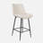 PU Leather Upholstered Counter & Bar Stool with Metal Legs-1572299812
