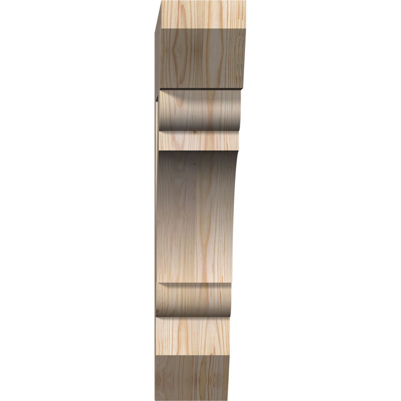 Support à lattes l 5 5 po x P 28 po x H 28 po, sapin Douglas, Douglas (lisse), H 28 po x l 5,5 po x P 28 po