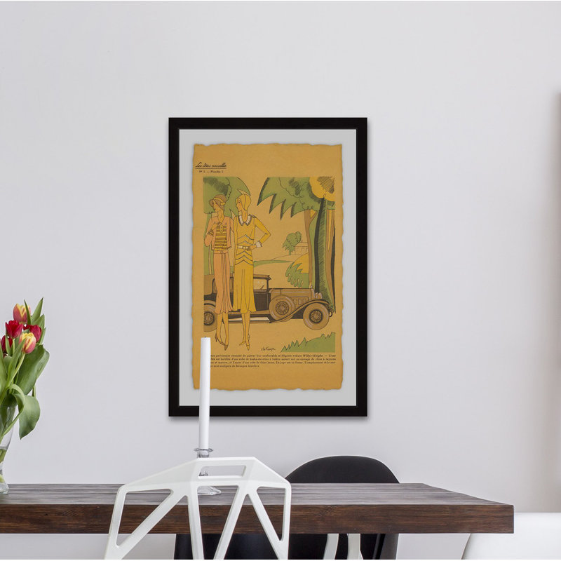 Gal Pals - Single Picture Frame Print, 91 cm H x 61 cm W x 4 cm D