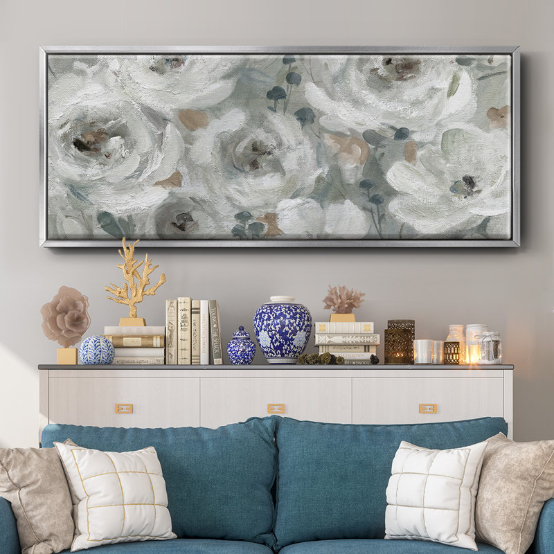 «Neutral Symphony», toile encadrée, H 12 po x l 30 po