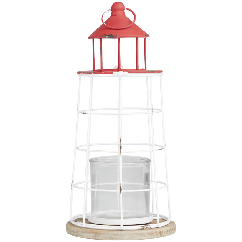 2 Piece Aluminum Tabletop Pillar Set, Red, 14.70" H x 7.00" W x 6.90" D