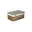 Wicker Lined Gift or Storage Hamper Basket with Lid-282393384-282393377