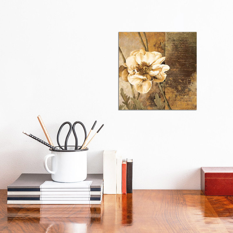 Rustic Garden I by Linda Thompson - Wrapped Canvas Painting, 30.48 cm H x 30.48 cm W