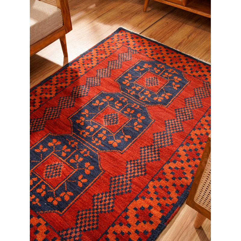 Multicolor Silk and Wool Handmade Oriental Area Rugs, Hand Knotted Rectangle, Rectangle 6' x 9'