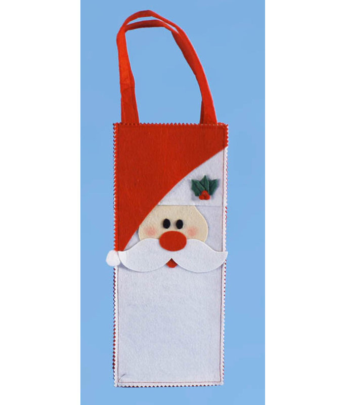 Ensemble de tapis rouges pour père Noël avec napperons de Noël