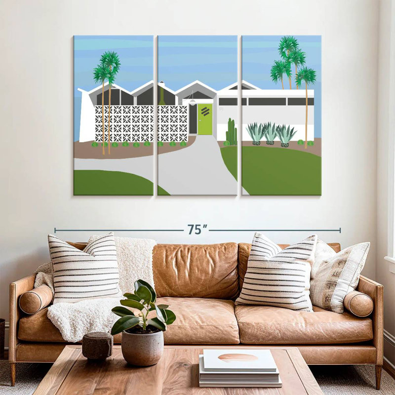 Lilie Palm Springs Living I, 42" H x 65" W
