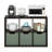 Furinno Cubicle Open Back Decorative Cube Storage Organizer, 6-Cube, Dark Oak-1242548529-1236626857