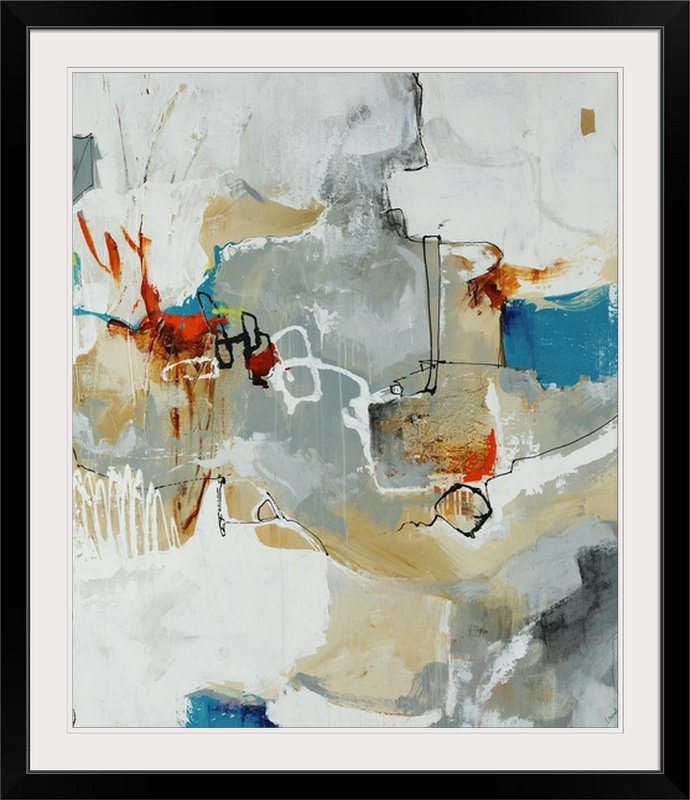 «Spun Sugar», reproduction d'art Govind, H 30 po x l 24 po x P 1,25 po, Toile