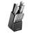 Farberware 15-Piece Stamped Stainless Steel Knife Block Set