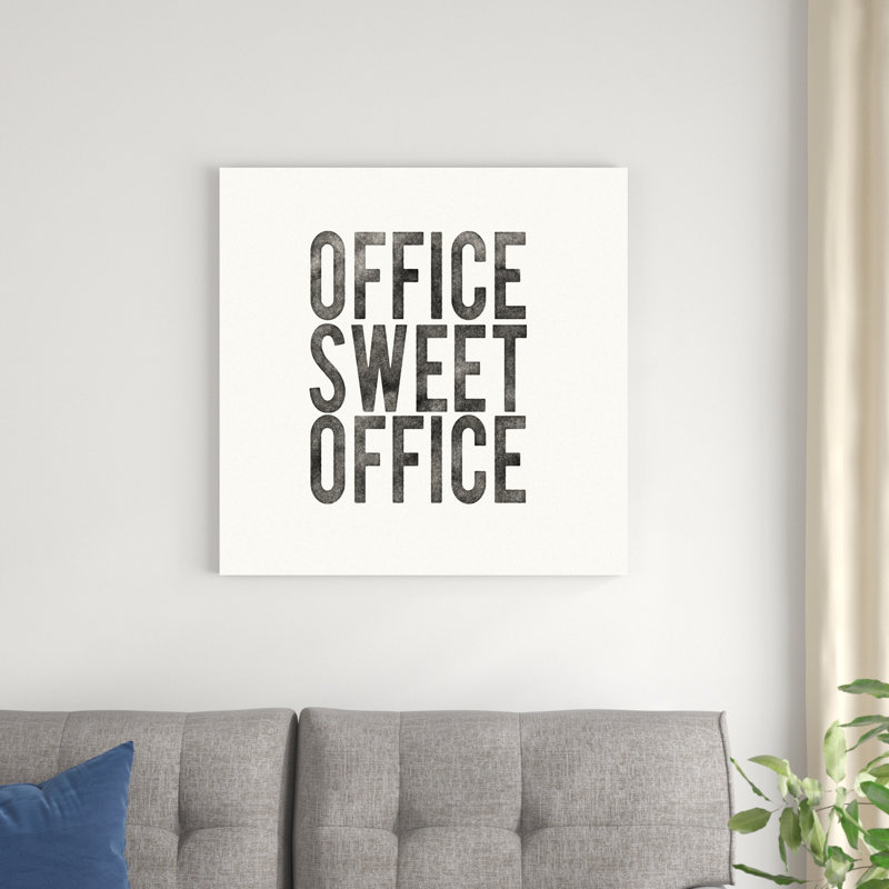 " Work From Home I " by Wild Apple Portfolio, 30" H x 30" W