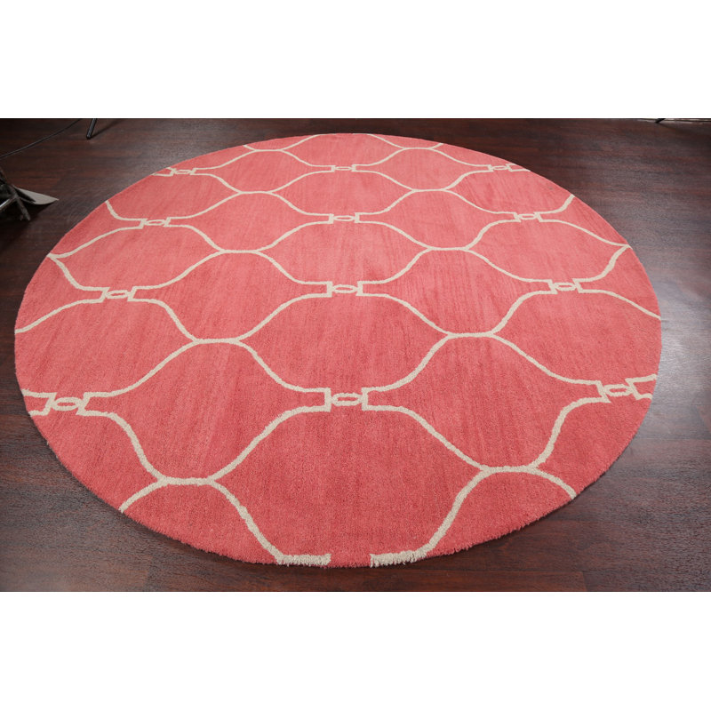 Wool Geometric Indoor Rug