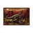 T-Rex Defeating A Spinosaurus Dinosaur In Battle by Aram Papazyan - Graphic Art on Canvas-420169966-420165894