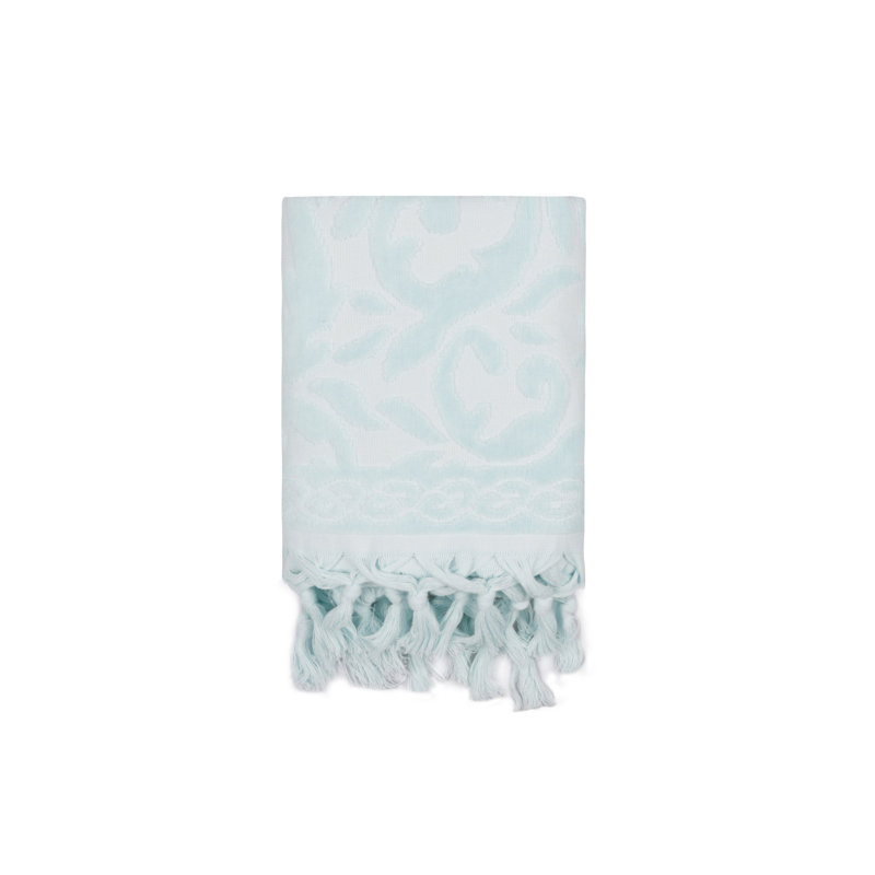 Débarbouillette 100% coton Greenburgh, Bleu
