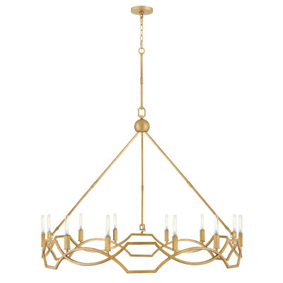 Leona 12-Light Round Chandelier