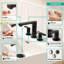 Robinet de salle de bain à large entraxe avec drain Rebris S-86511722