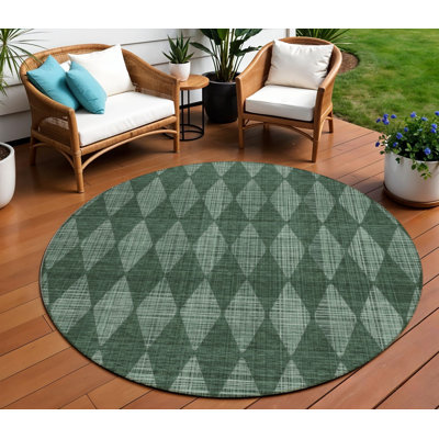 Tapis rond 8 po