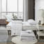 Édredon en duvet blanc et mélange de coton Tencel - lumière chaude-61178400