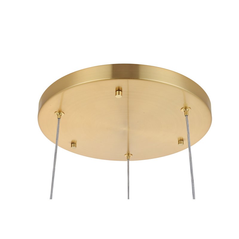 Granado 3 - Light LED Cluster Pendant, Gold