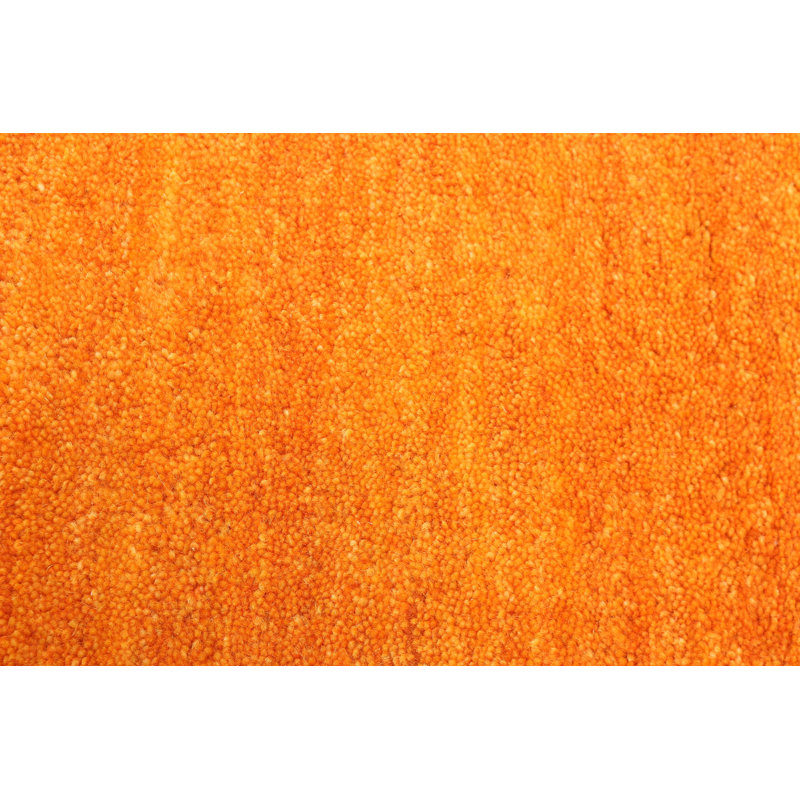Kashkuli Gabbeh Orange Rug 2'6" x 7'10"