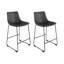Tabouret de bar et de comptoir en cuir végétalien Nia-383359852-291823921-286235517