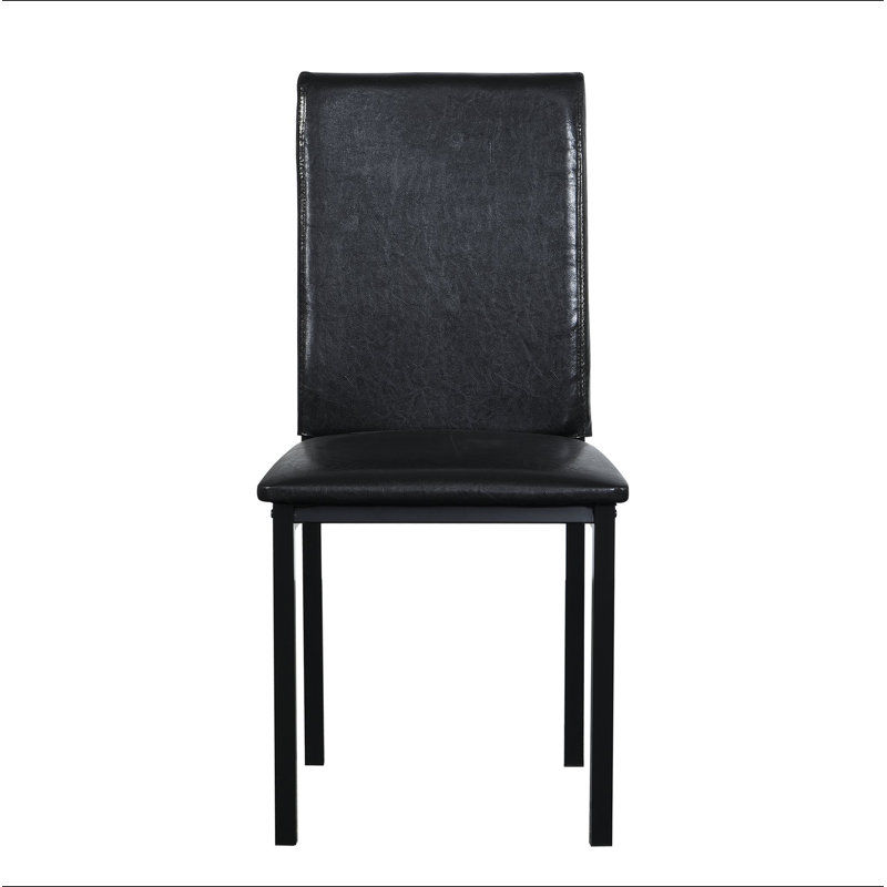 4-piece metal frame dining seats