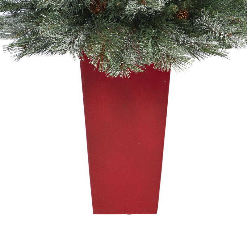 Arbre de Noël artificiel pin vert Alpes françaises