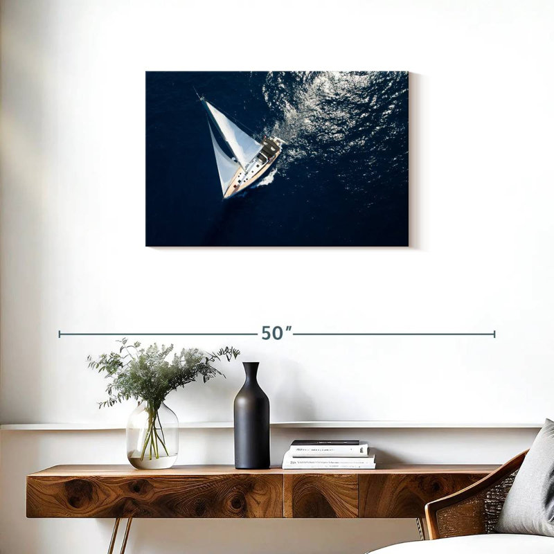 Mehar Yachting On Open Sea, H 20 po x l 30 po
