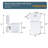 600W Macerating Toilet For Basement Area: Dual Flush, 17.25" Comfort, Soft-Close Seat, 3 Water Inlets, White Style Modern Basement: Comfort White, Lid