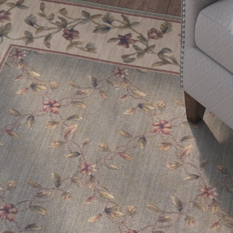 Godfrey Floral Indoor Rug, Rectangle 5'6" x 7'5"