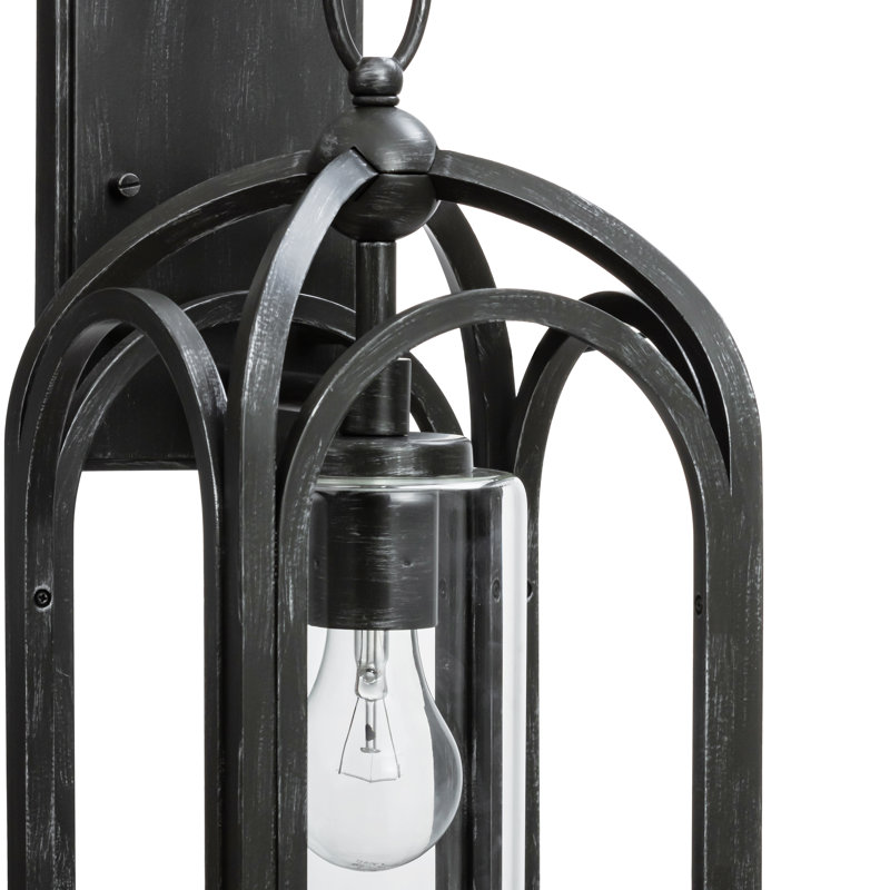 Alfons 20"H Outdoor Wall Lantern Light