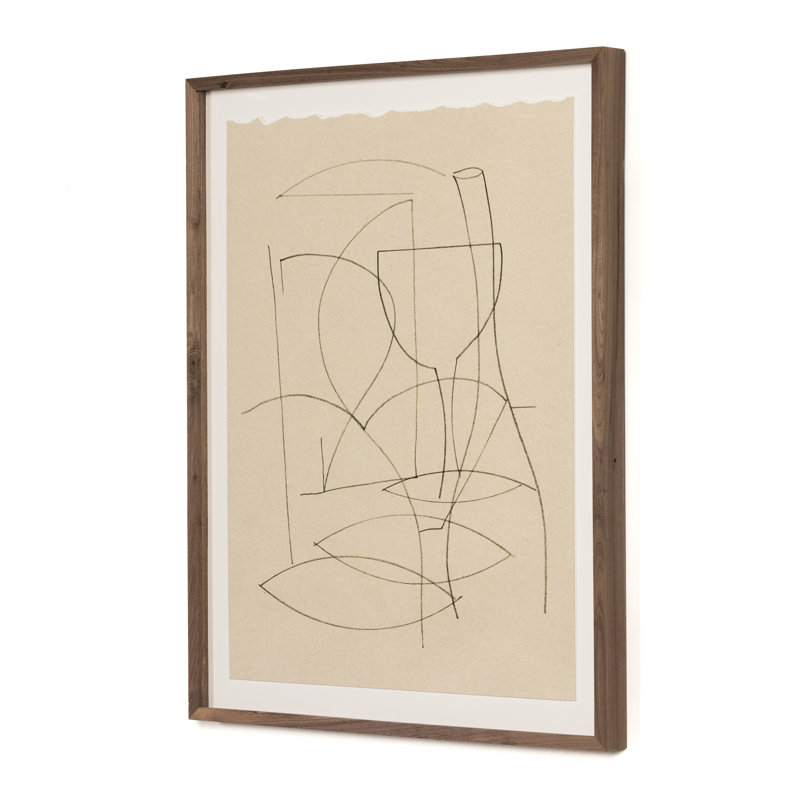 Facile Print by Dan Hobday, 48" H x 36" W x 2.5" D