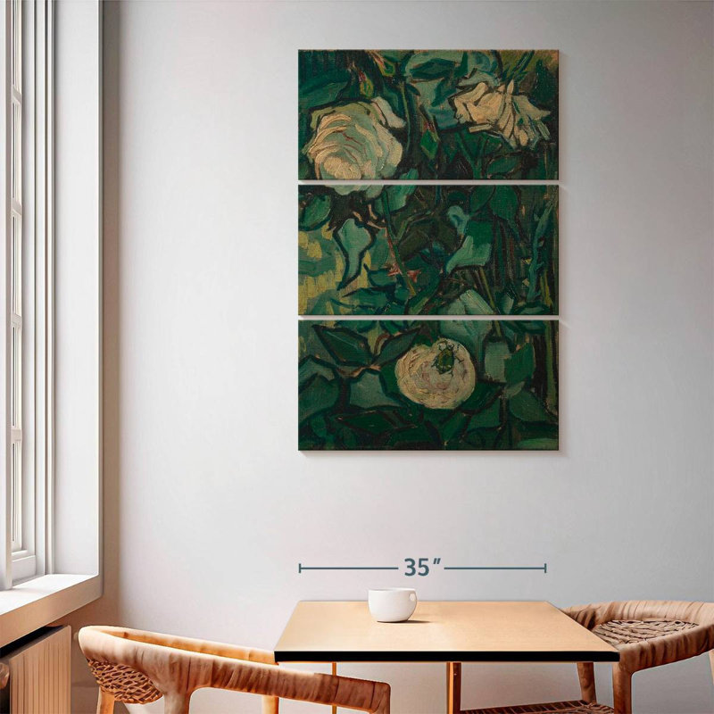 Harnek Roses 1889, 65" H x 42" W