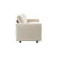Canapé modulaire beige en velours côtelé 5, doux au toucher, élégant et durable