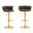 Christal Swivel Upholstered Adjustable Height Counter Stool-93480938-90489186