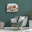 «Wofy Garden Dogs» de Howard Robinson, art mural sur toile tendue pour décoration de salon, de chambre à coucher ou de bureau - 24 x 32-26857814