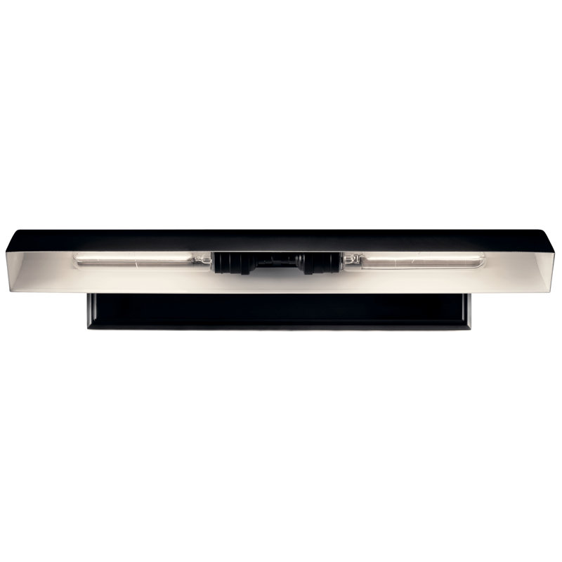 Lampe pour tableau à intensité variable, Noir, H 4,75 po x l 24,25 po x P 8,5 po