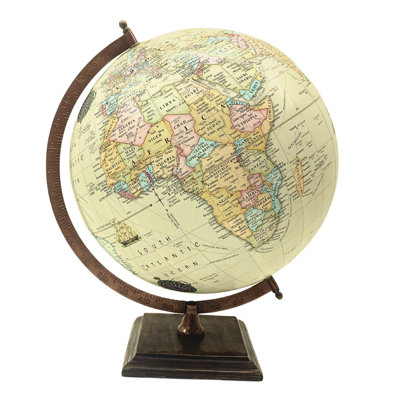 Busse Wood Tabletop Globe