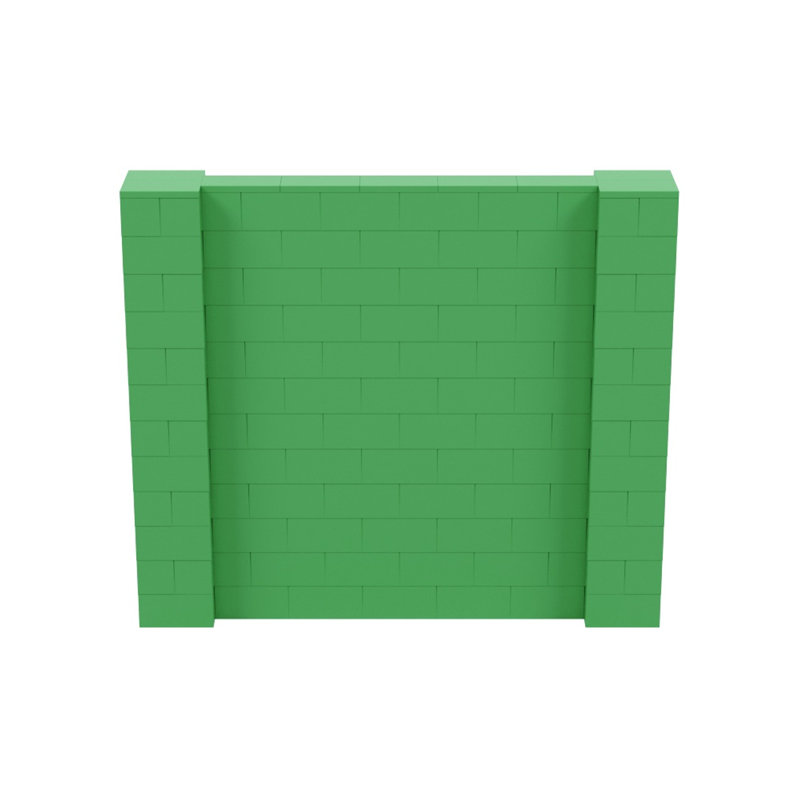 Cloison 1 panneau autoportante, Vert, H 72 po x l 84 po x P 12 po