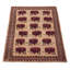 Tapis brun Rare War 2 pi 10 po x 4 pi 7 po