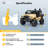 12 Volt Toyota FJ Cruiser Battery Powered Ride on Toy Car All-Terrain Vehicles with Remote Control-93810166